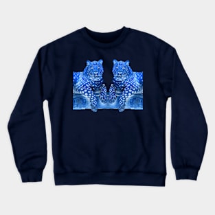 Two leopards Crewneck Sweatshirt